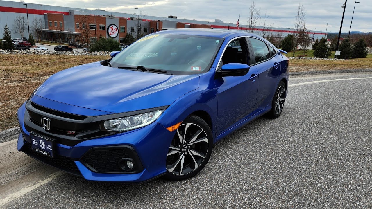Тест-драйв/обзор Honda Civic Si 2018 года от первого лица