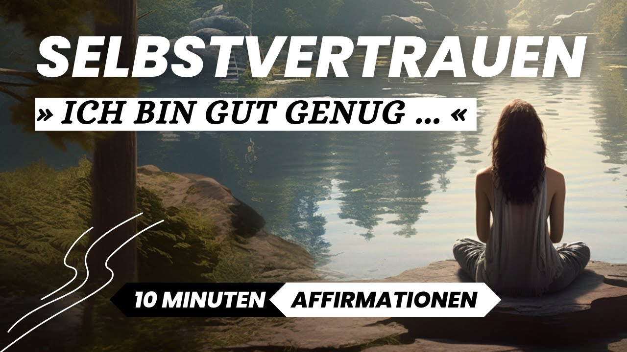 Mehr Selbstvertrauen und Selbstbewusstsein in 10 Minuten: Wirkungsvolle Affirmationen