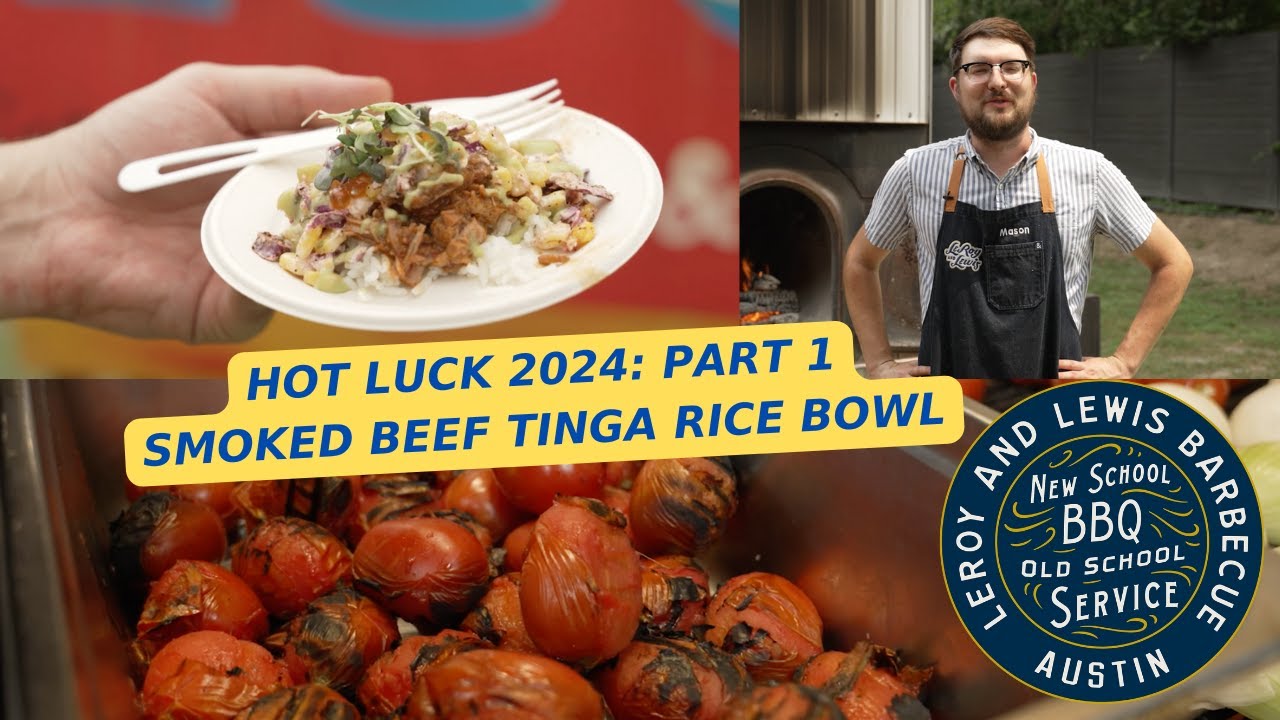 Hot Luck 2024: Part 1 - Smoked Beef Tinga Rice Bowl with Mason at LeRoy and Lewis