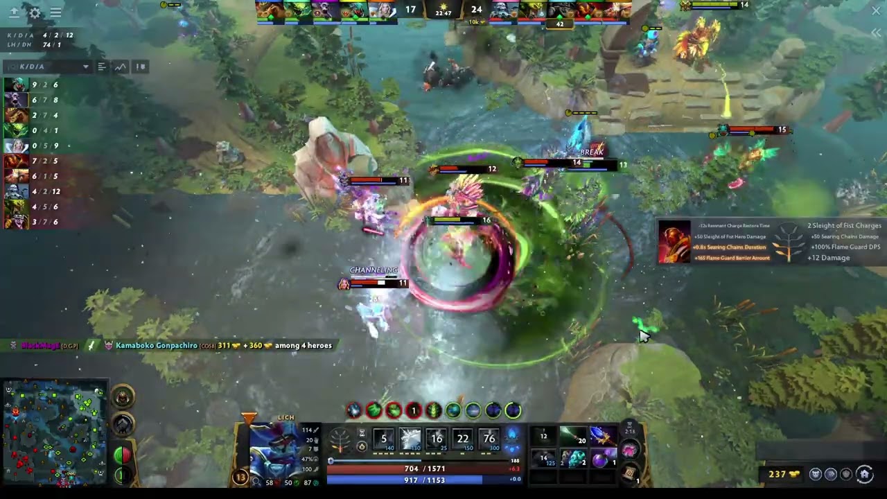 Dominating Lich - Aghanims Rush | Dota 2 Highlight