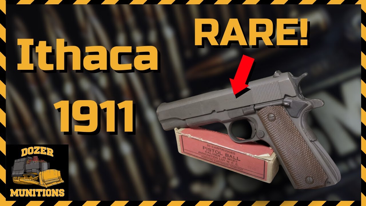 RARE WWII Ithaca 1911 A1, British Lend Lease - Collector's Overview
