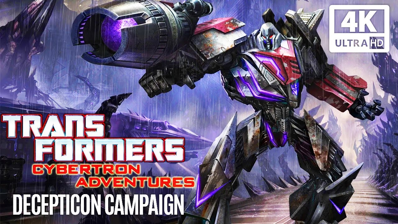 TRANSFORMERS: CYBERTRON ADVENTURES All Cutscenes (Decepticon Campaign) Game Movie 4K 60FPS Ultra HD