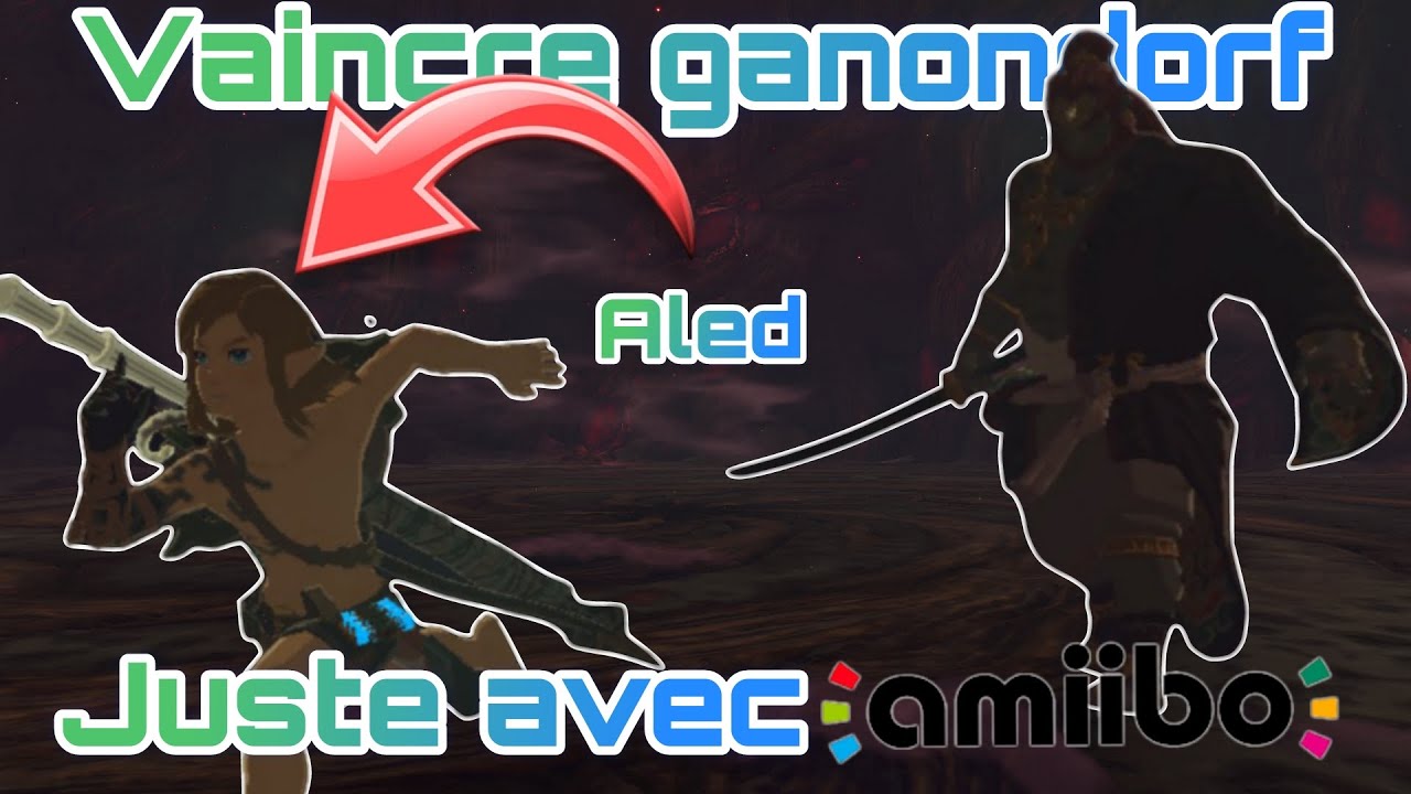 VAINCRE GANONDORF SEULEMENT AVEC DES ITEMS D'AMIIBO