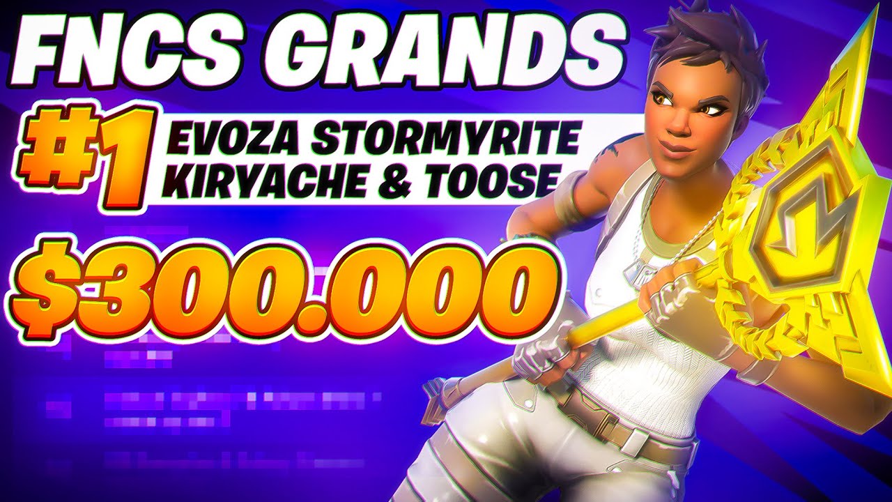 ВЫИГРАЛ FNCS с ТУЗОМ и КИРЯЧЕ 🏆 (300.000$) | Stormyrite