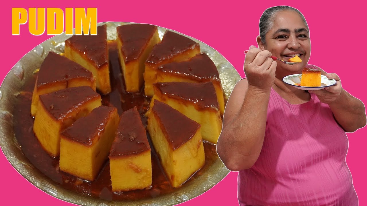 COMO FAZER PUDIM SUPER FÁCIL - (PASSO A PASSO) - 4K