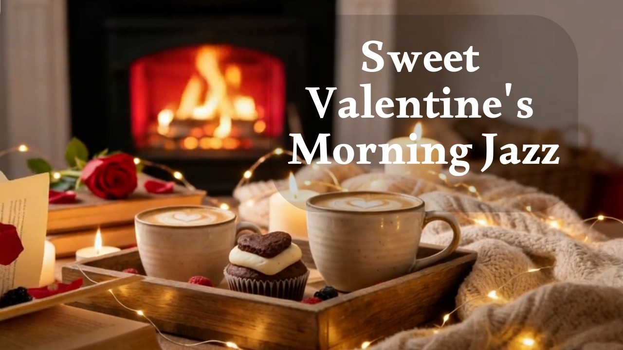 Sweet Valentine's Morning Jazz ☕ Relaxing Music for Breakfast, Reading & Date Night Ambience