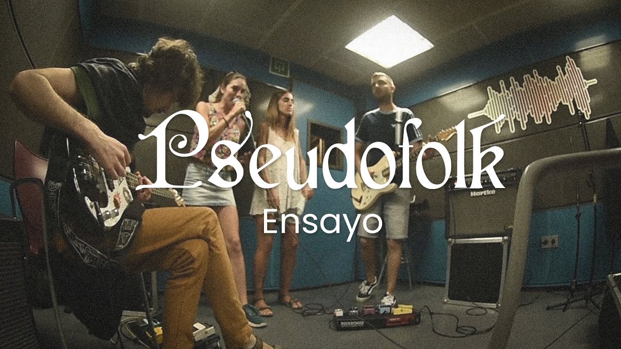 Pseudofolk - grabación de ensayo - mini Vlog