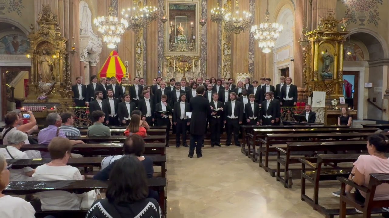Miami University Men's Glee Club Barcelona Concert