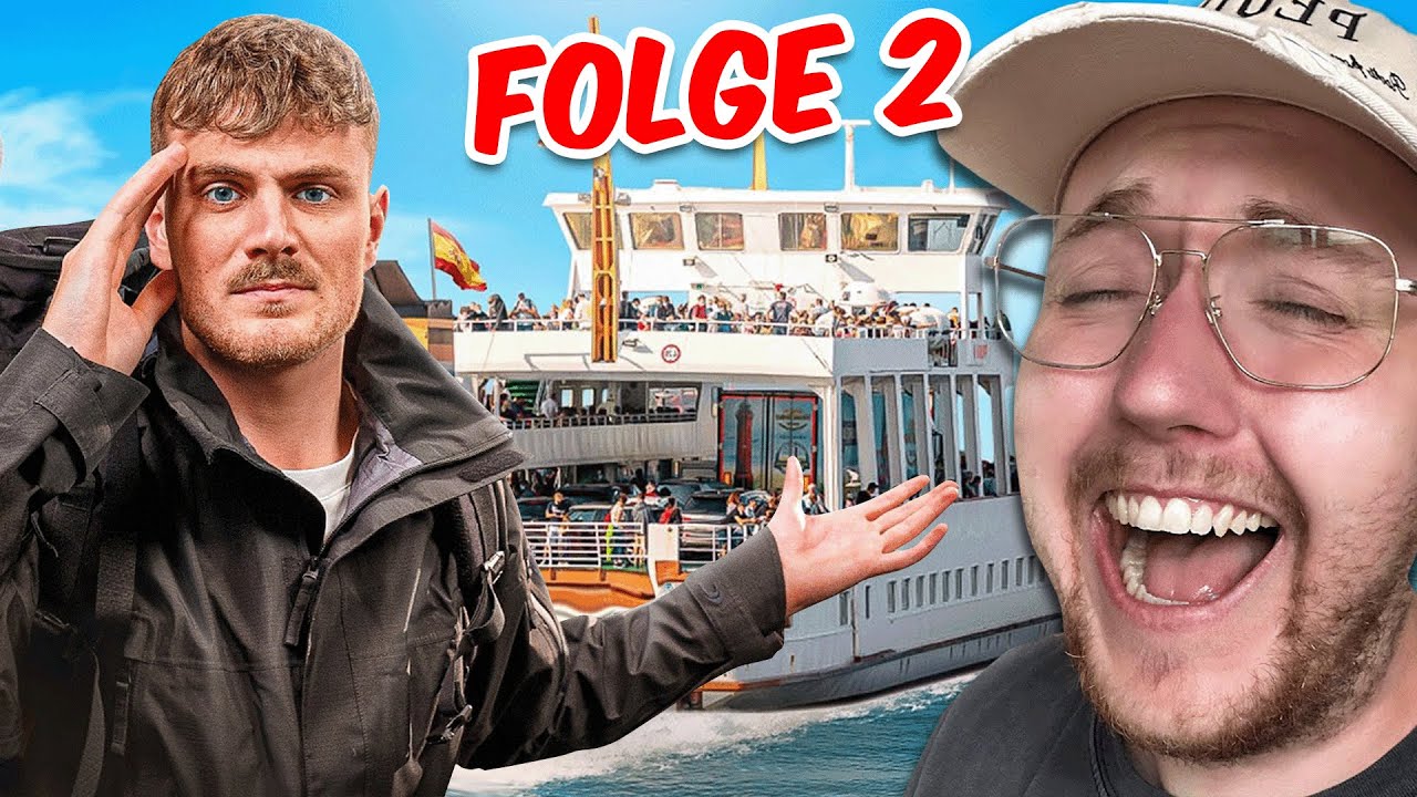 OHNE Geld auf die Fähre?? THE RACE Folge 02 | Zarbex Reaktion