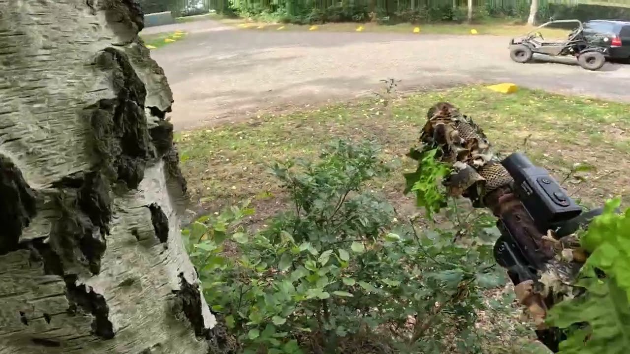 Getting tons of kills at Bunker Hill! Airsoft skirm.