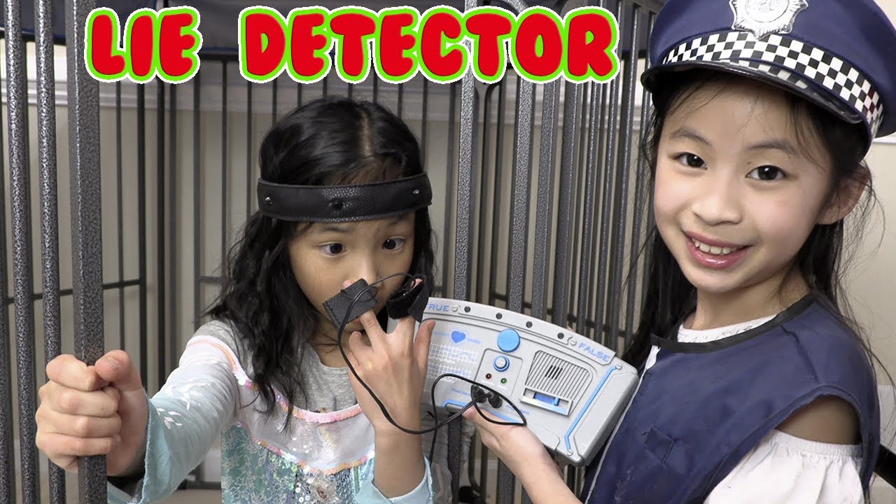 Pretend Play Police Lie Detector Gone Crazy