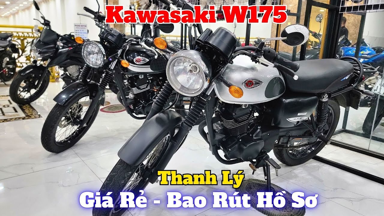 Kawasaki W175 Cũ Mẫu Moto Classic Giá Rẻ - AE Tham Khảo