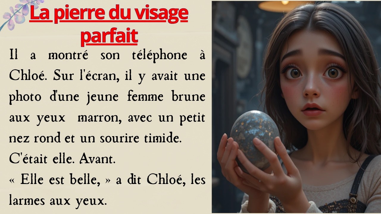 French LISTENING PRACTICE | La Pierre du Visage Parfait 💎 | BECOME FLUENT IN FRENCH through Stories