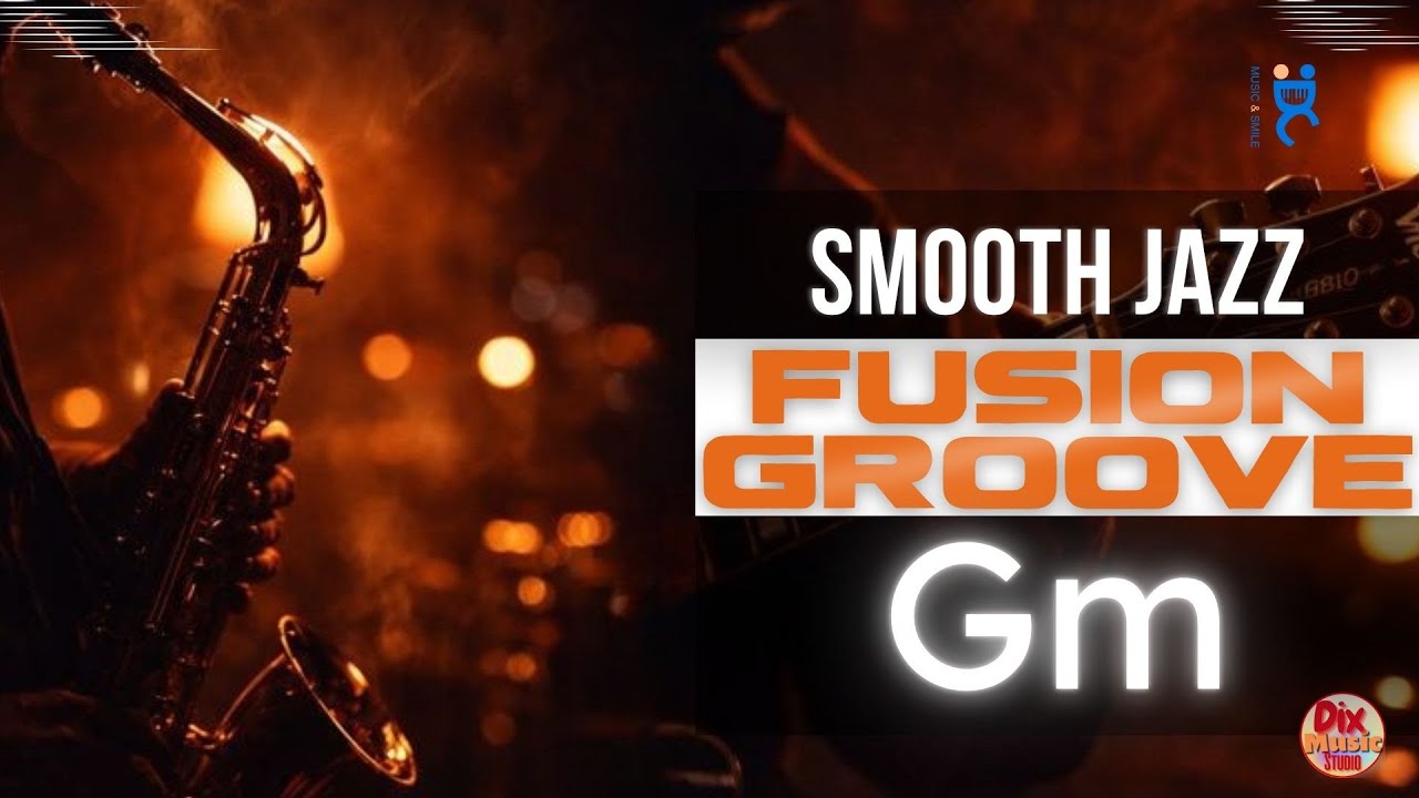 Smooth Jazz Fusion Groove in G Minor (99 BPM) – Energetic Fusion Backing Track