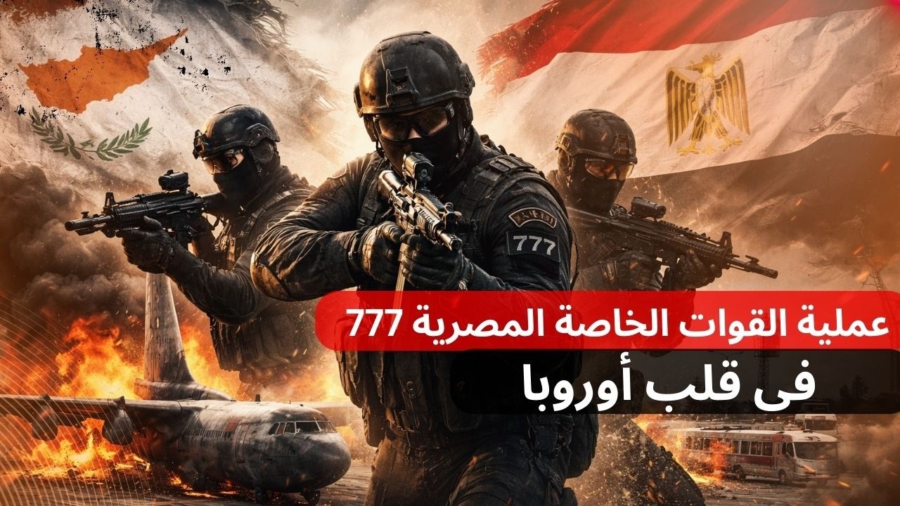 عملية القوات الخاصة المصرية 777 فى قلب أوروبا