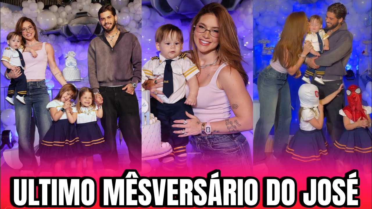 VIRGÍNIA COMEMORA ÚLTIMO MÊSVERSÁRIO DO JOSÉ LEONARDO 