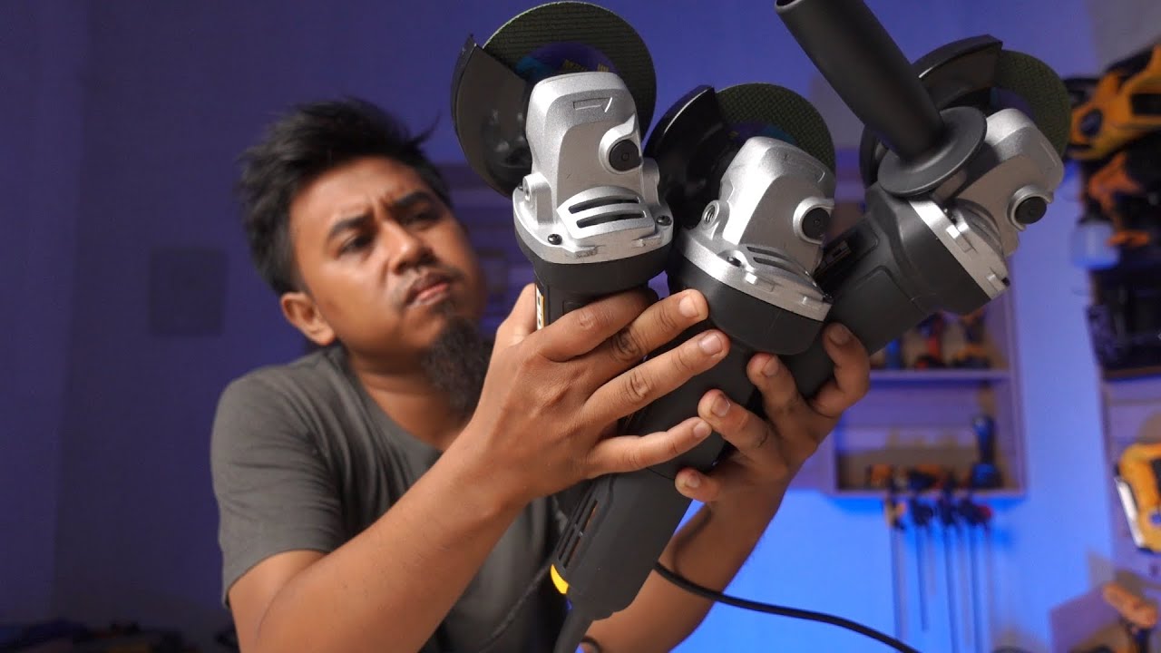 banyak amat tipenya yak!! apa bedanya? yuk kita bahas!! - DOLIZ BA770, BA860, BA1050 angle grinder