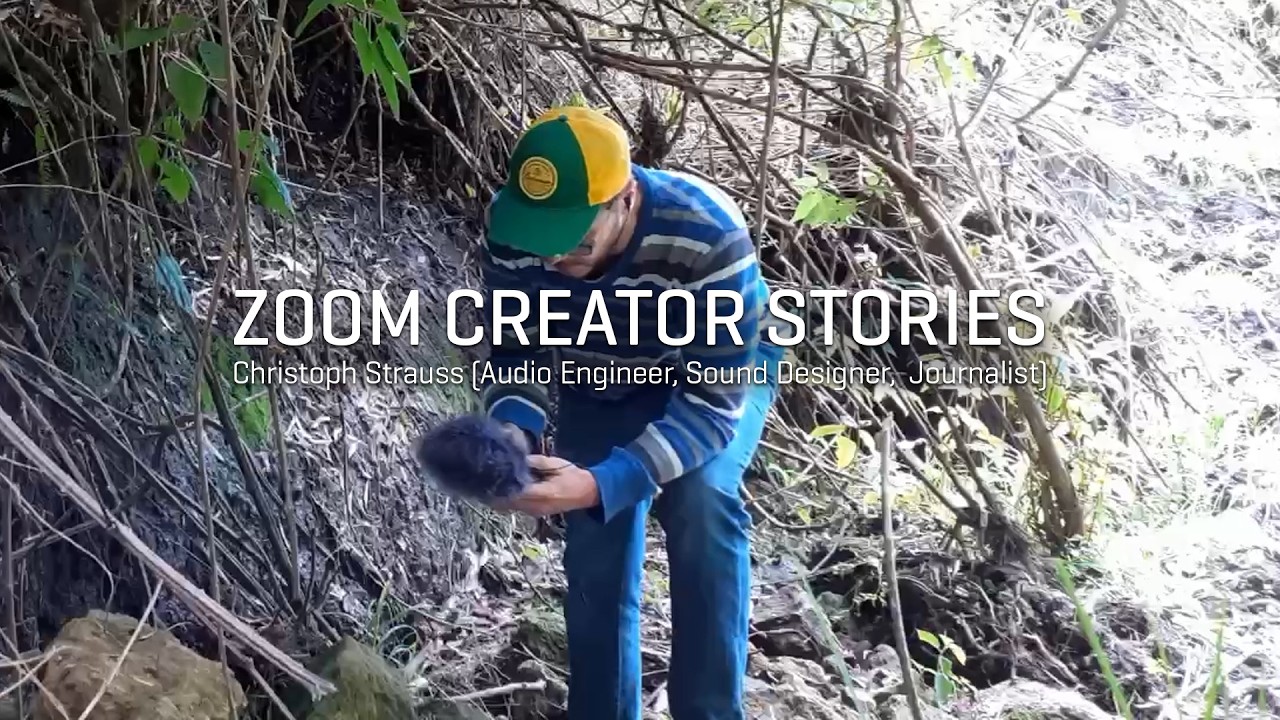 Zoom Creator Stories Christoph Strauss - Incredible Sounds are Everywhere