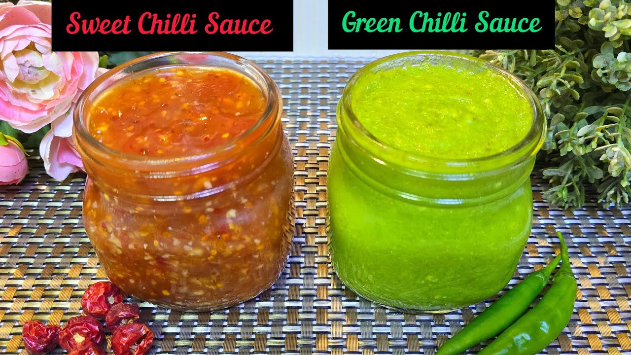 Eid ul Adha Special - Homemade Green Chilli Sauce | Homemade Sweet Chilli Sauce | Easy & Quick