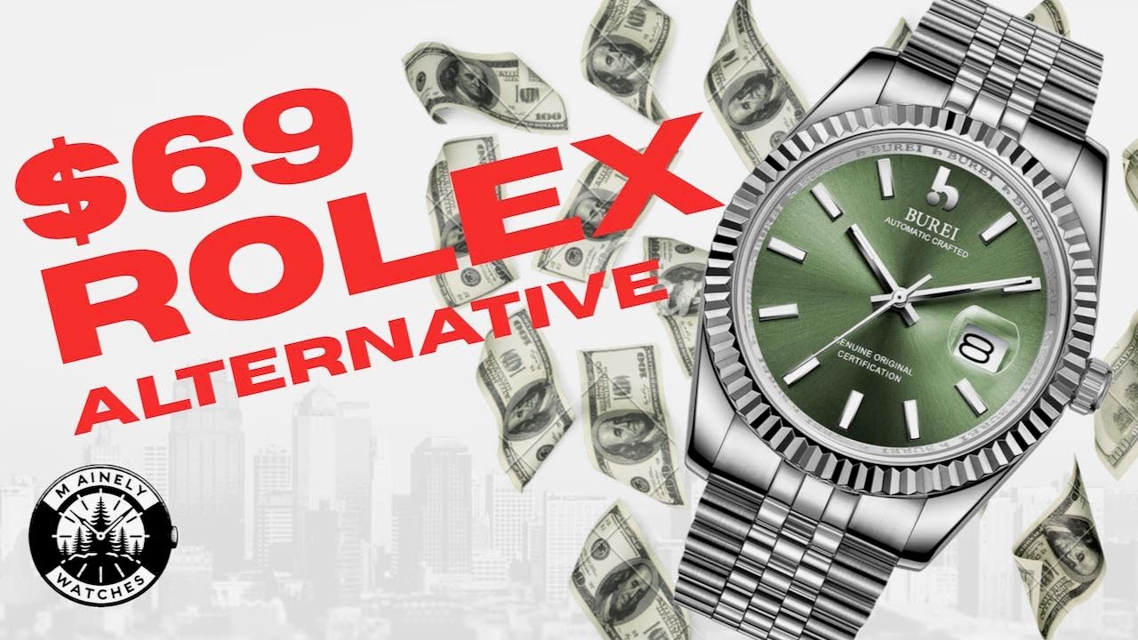 Часы ROLEX Clomage за 69 долларов я купил на Amazon. Доступные механические часы: распаковка и пе...