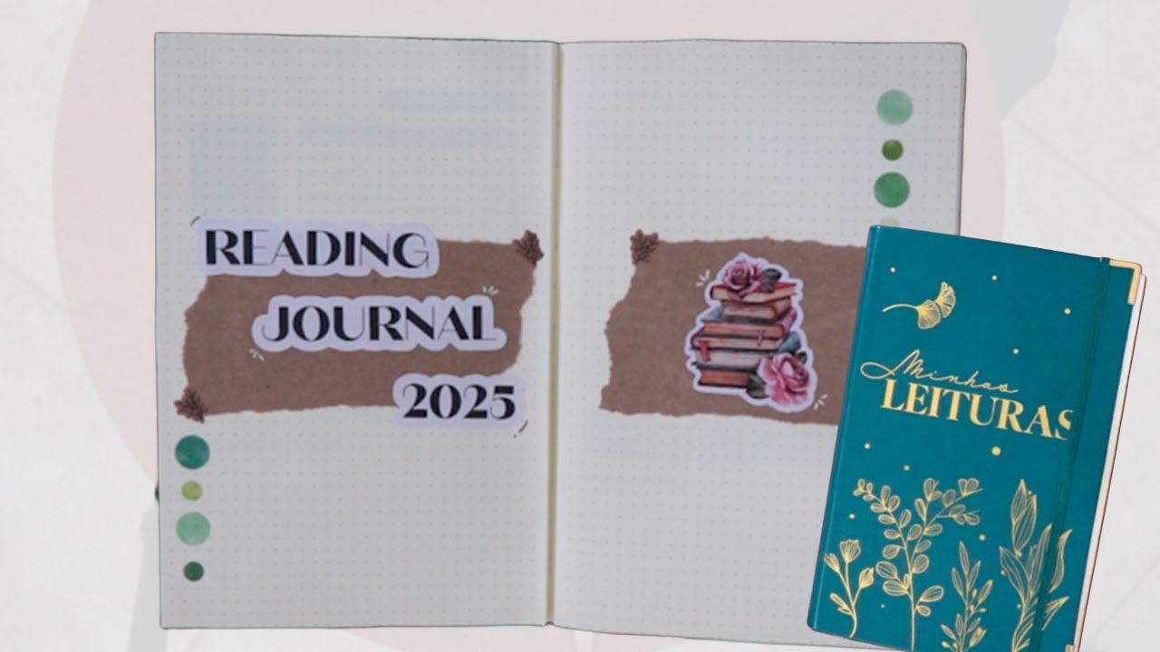 Tour pelo meu Reading Journal 2025 (até junho) | Anotações, metas e leituras favoritas ✨