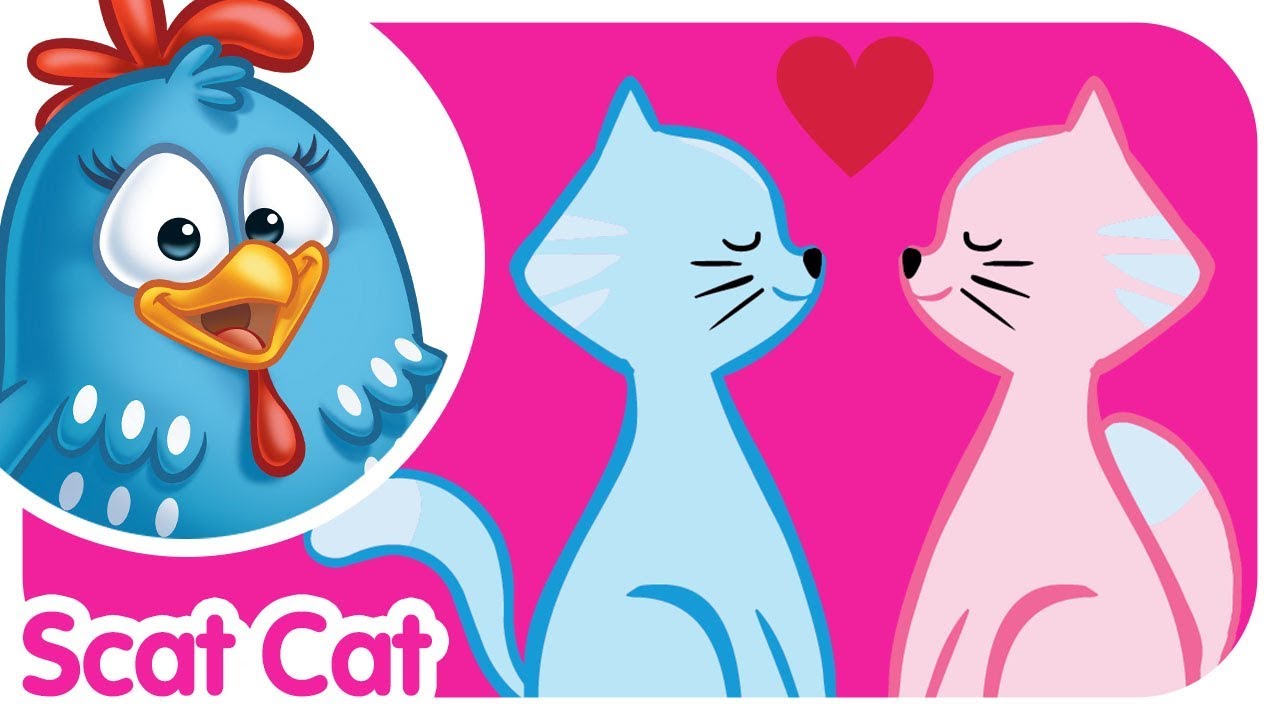 Scat Cat | Lottie Dottie Chicken | Nursery Rhymes For Kids