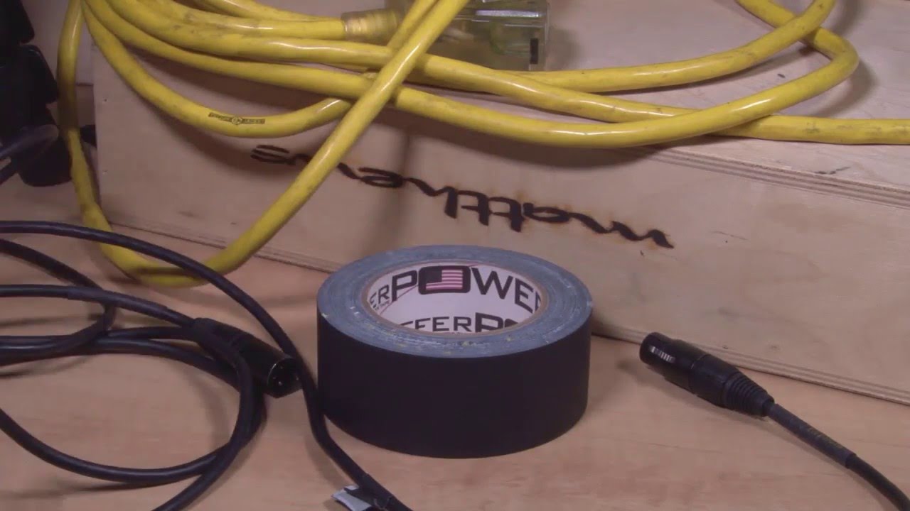 Black Gaffer Tape - Gaffer Power