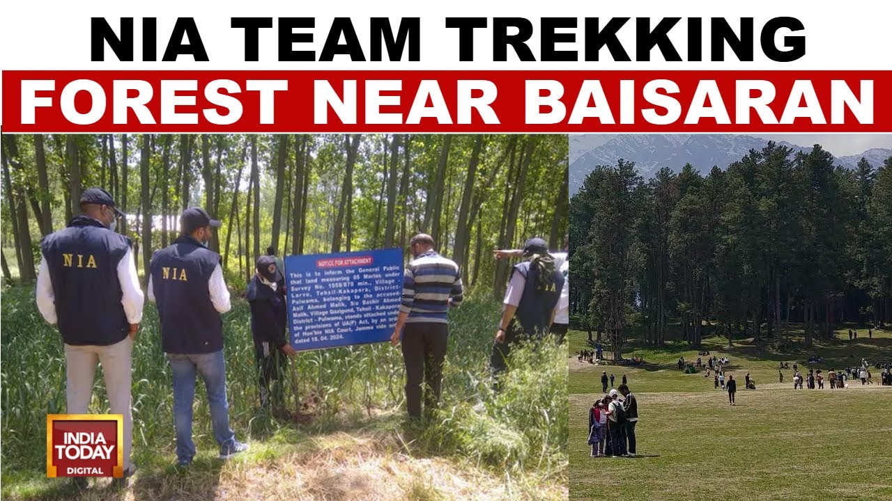 NIA Probes Pahalgam Terror Attack; Security Forces Launch Widespread Crackdown in J&K