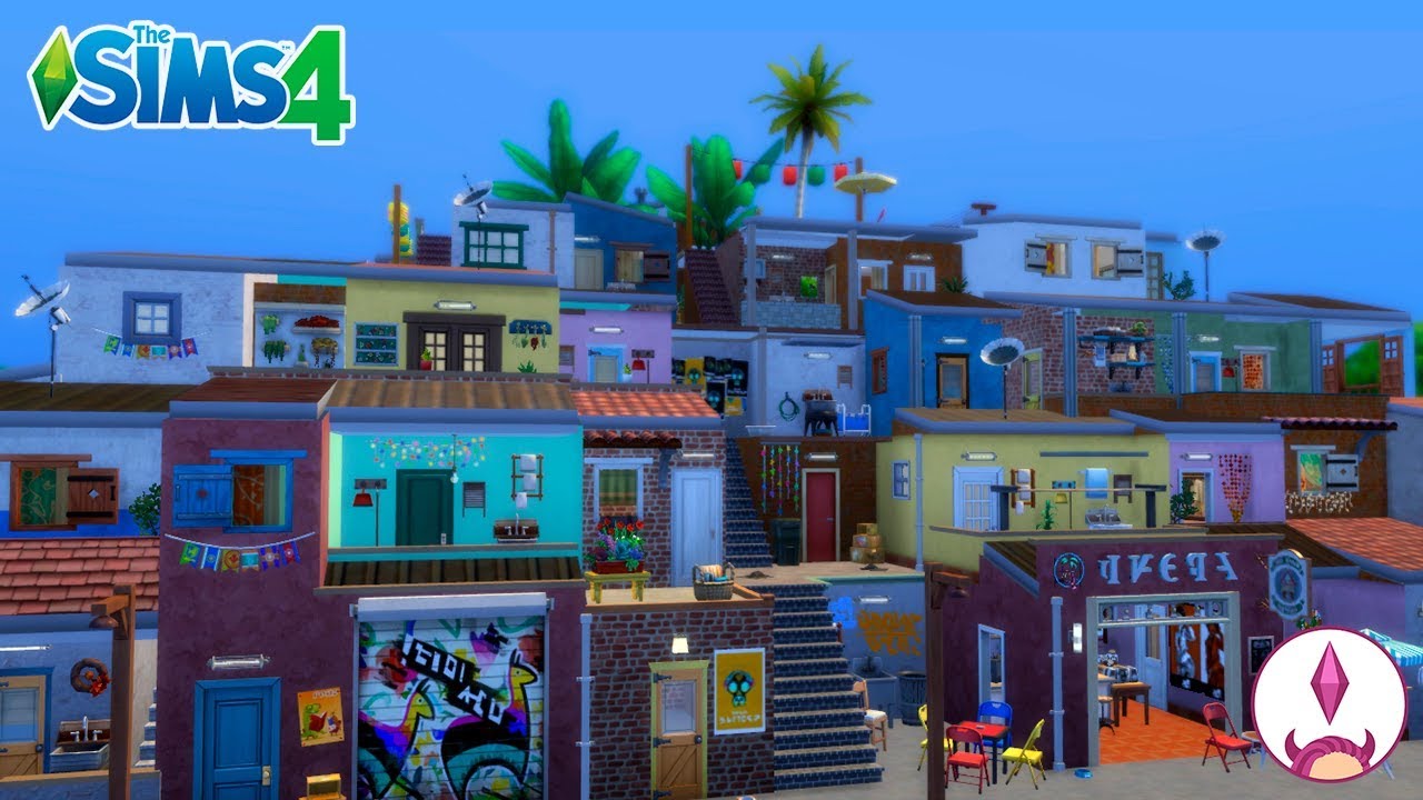 Construindo Favela | The Sims 4 (Speed Build)