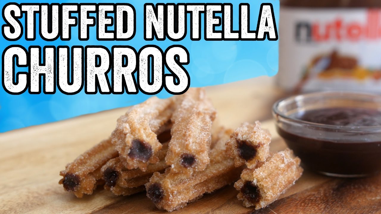 STUFFED NUTELLA CHURROS