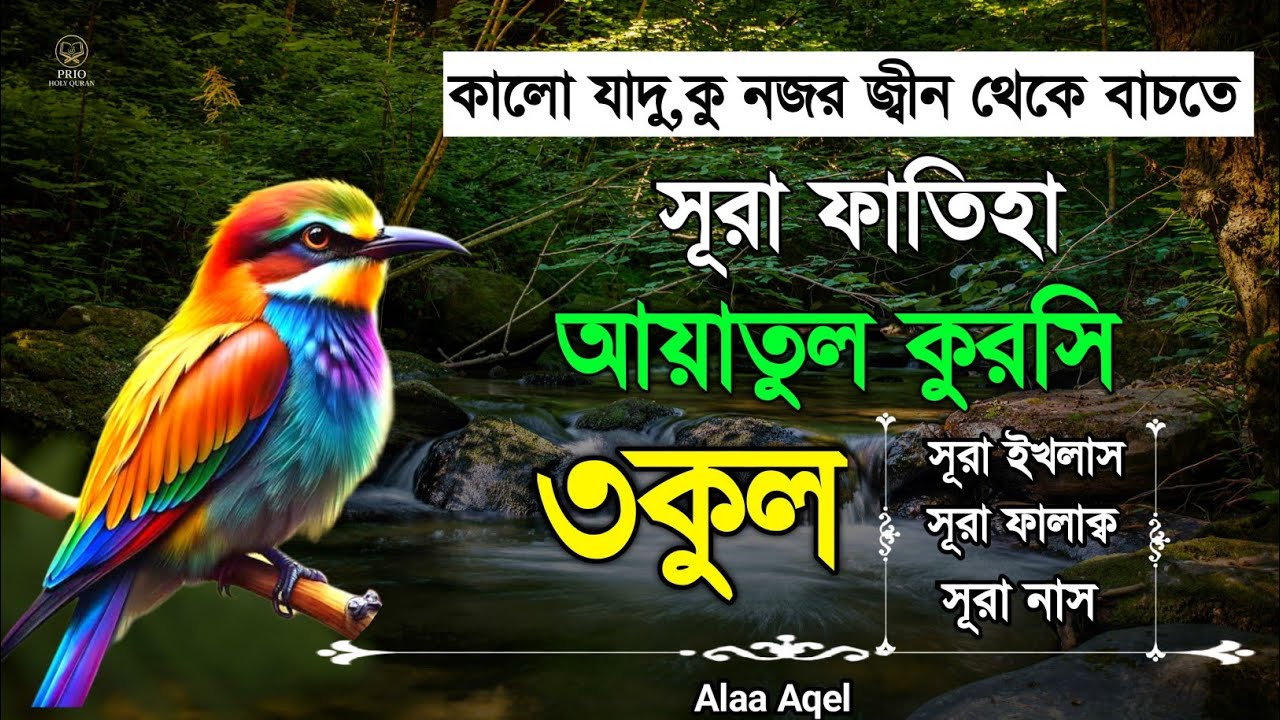 Powerful Spiritual Protection | Fatiha + Ayatul Kursi + 3 Quls | quran recitation | Alaa Aqel 