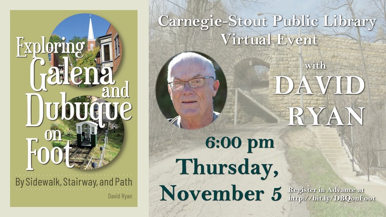 Exploring Galena and Dubuque on Foot with David Ryan