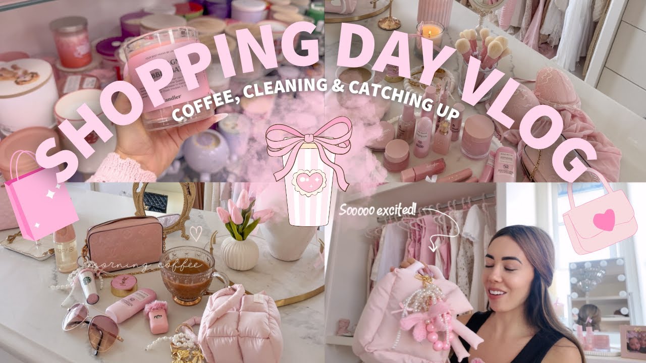 Come With Me!🎀Coffee, Spray Tan + Shopping Day Vlog ☕🛍️