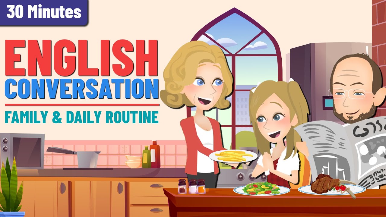 Talking About Daily Routines | English Speaking Practice with Basic Conversations for Beginners