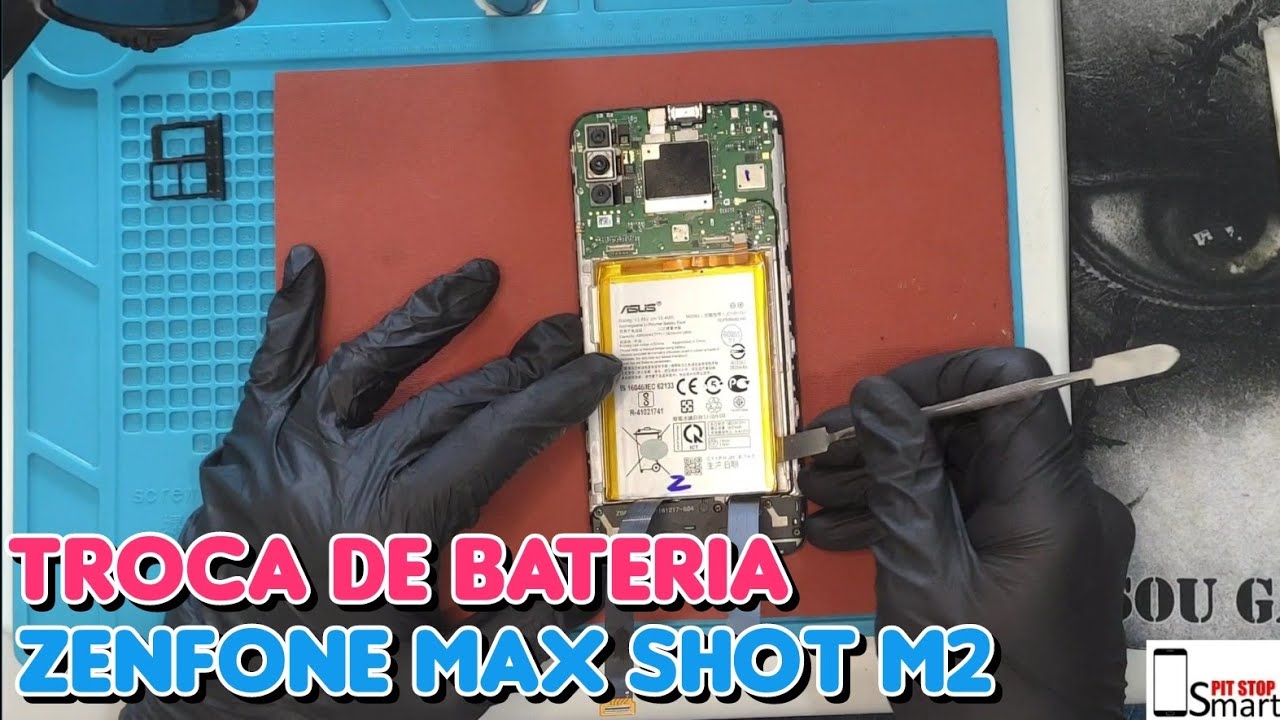 Troca de Bateria Asus ZenFone Max Shot M2 |  ZB634KL