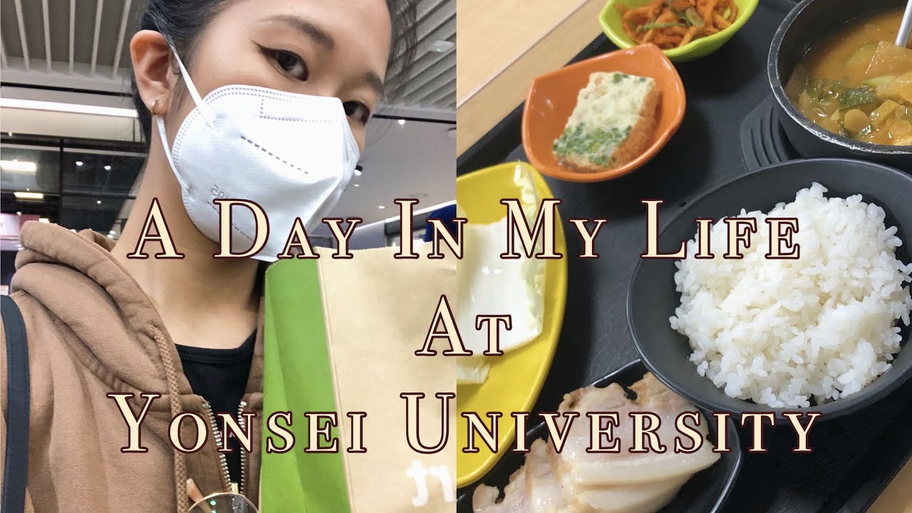 🧸Korea Vlog 01.｜A Day In My Life At Yonsei University International Campus 하루@연세대학교 국제캠퍼스