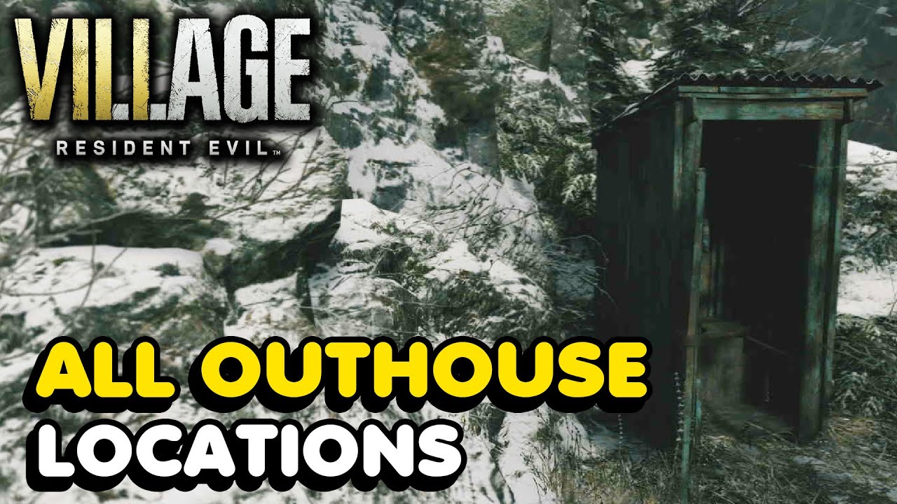 Resident Evil 8 Village - All Outhouse Locations (When You Gotta Go... Trophy Guide)