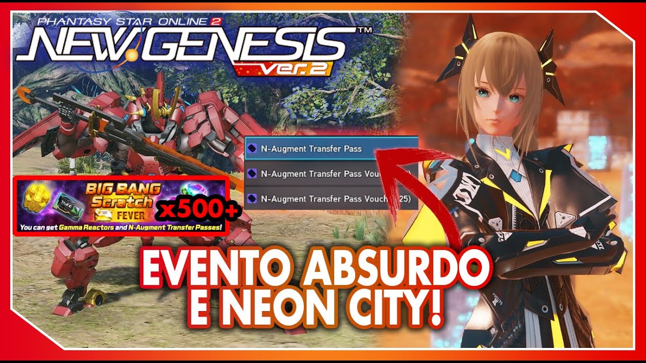 Chegou Historia, Level Cap e Começou Evento absurdo! | PSO2NGS