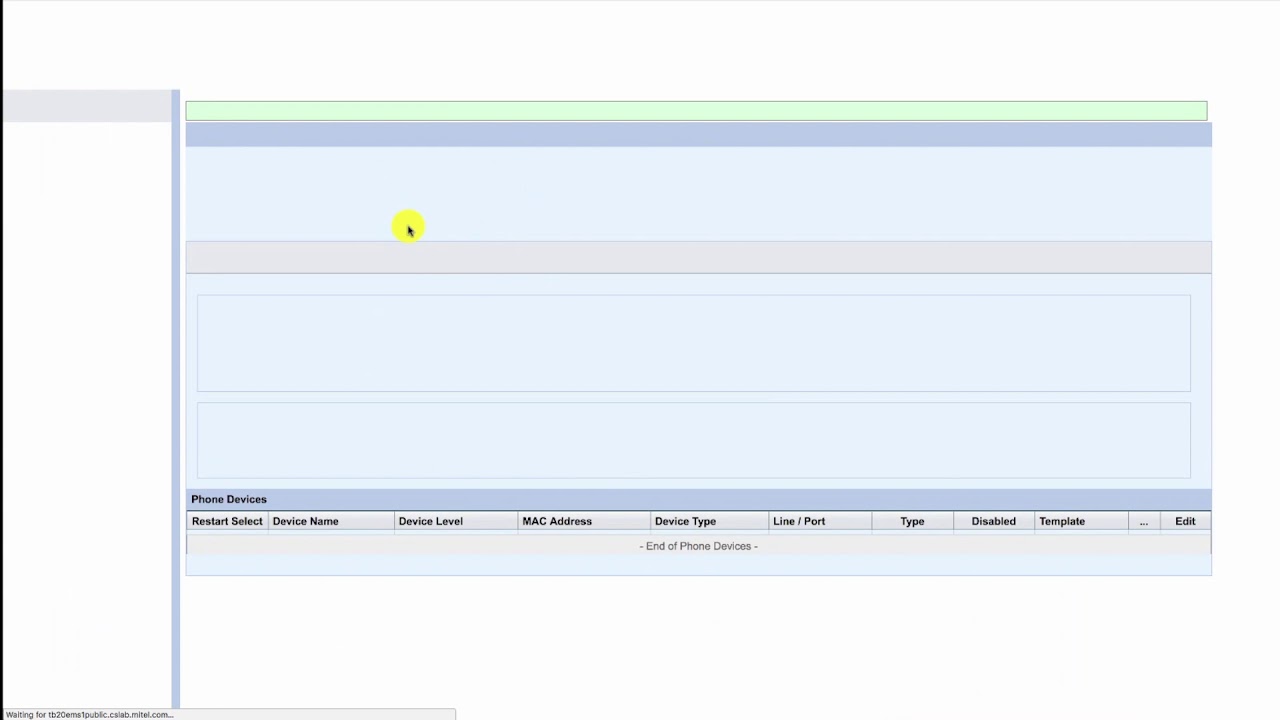 Mitel OpEasy v. 10: How to Change a User's Phone to a Different Model