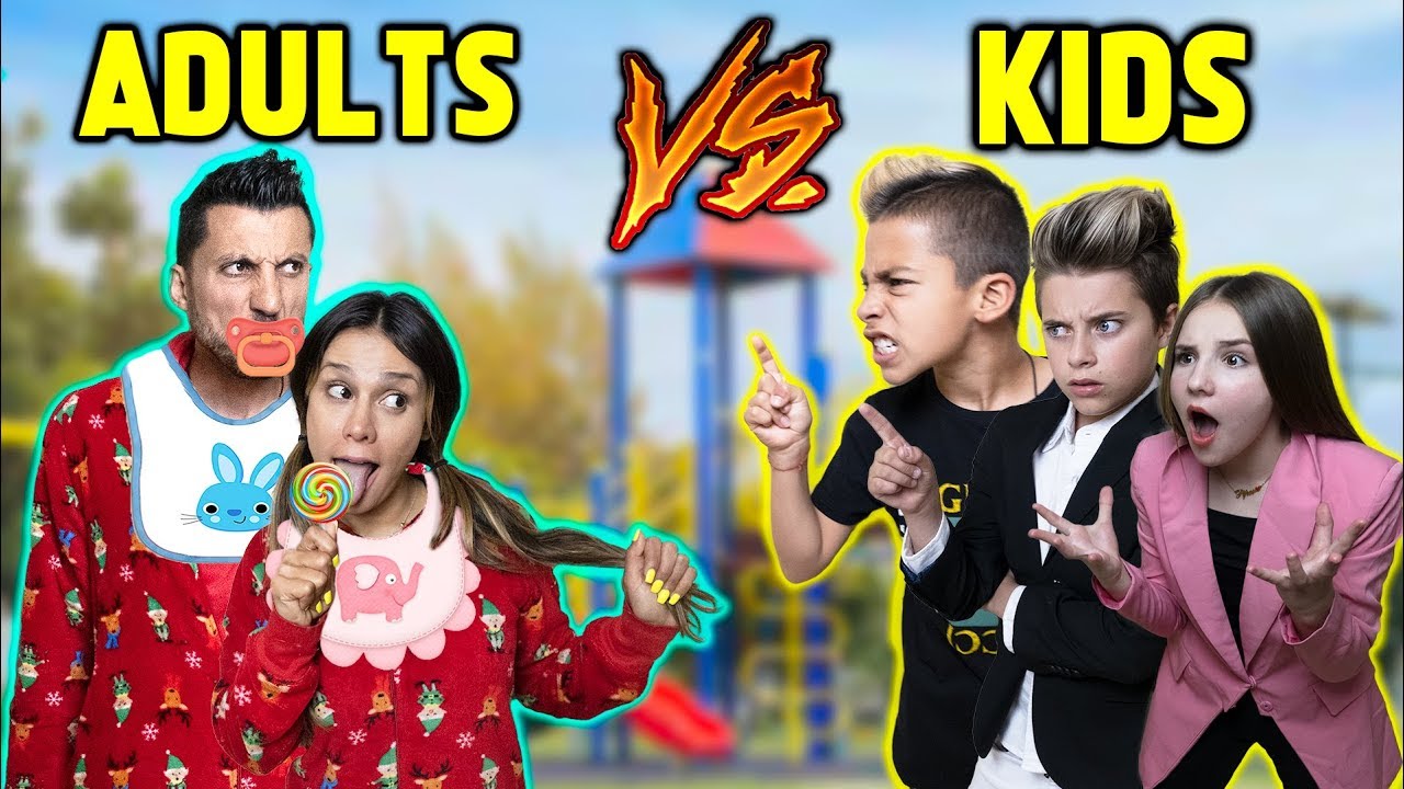 KIDS Turn Into ADULTS & PARENTS Turn Into KIDS! *CHALLENGE* | The Royalty Family