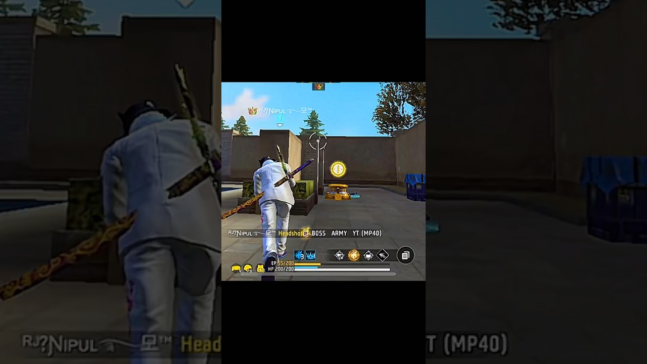 Boss Army Vs Rolex exe ☠️ #freefire