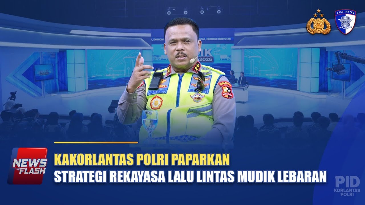 KAKORLANTAS POLRI PAPARKAN STRATEGI REKAYASA LALU LINTAS MUDIK LEBARAN | NTMC POLRI