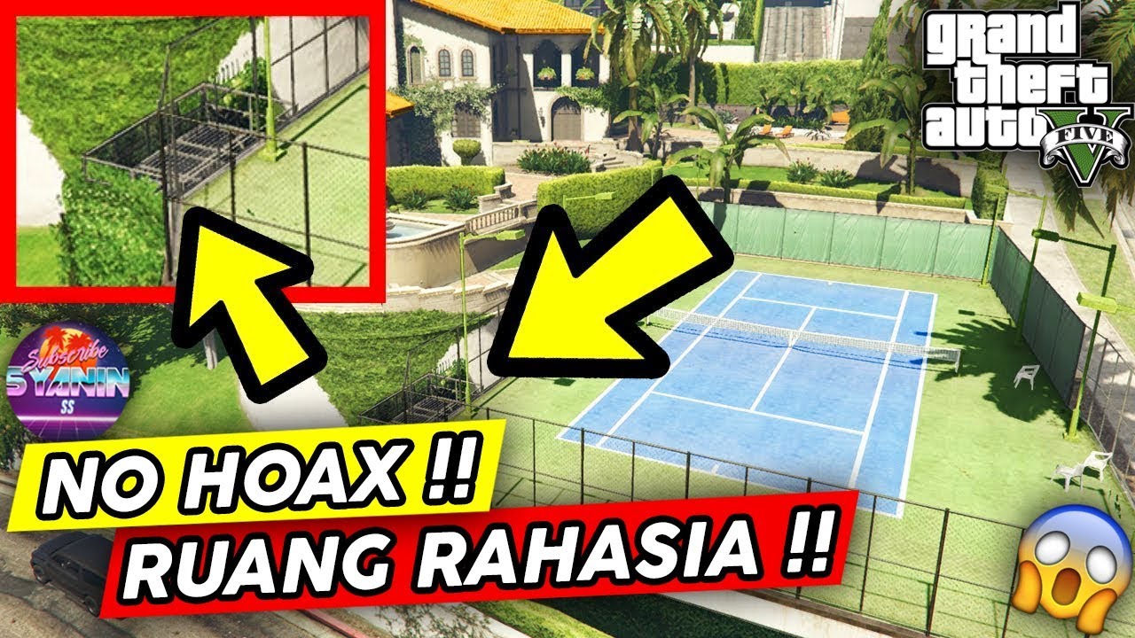 MEMBONGKAR MISTERI GTA 5 Ruang Tersembunyi di RUMAH MICHAEL - Rahasia Easter Egg GTA V !! NO HOAX