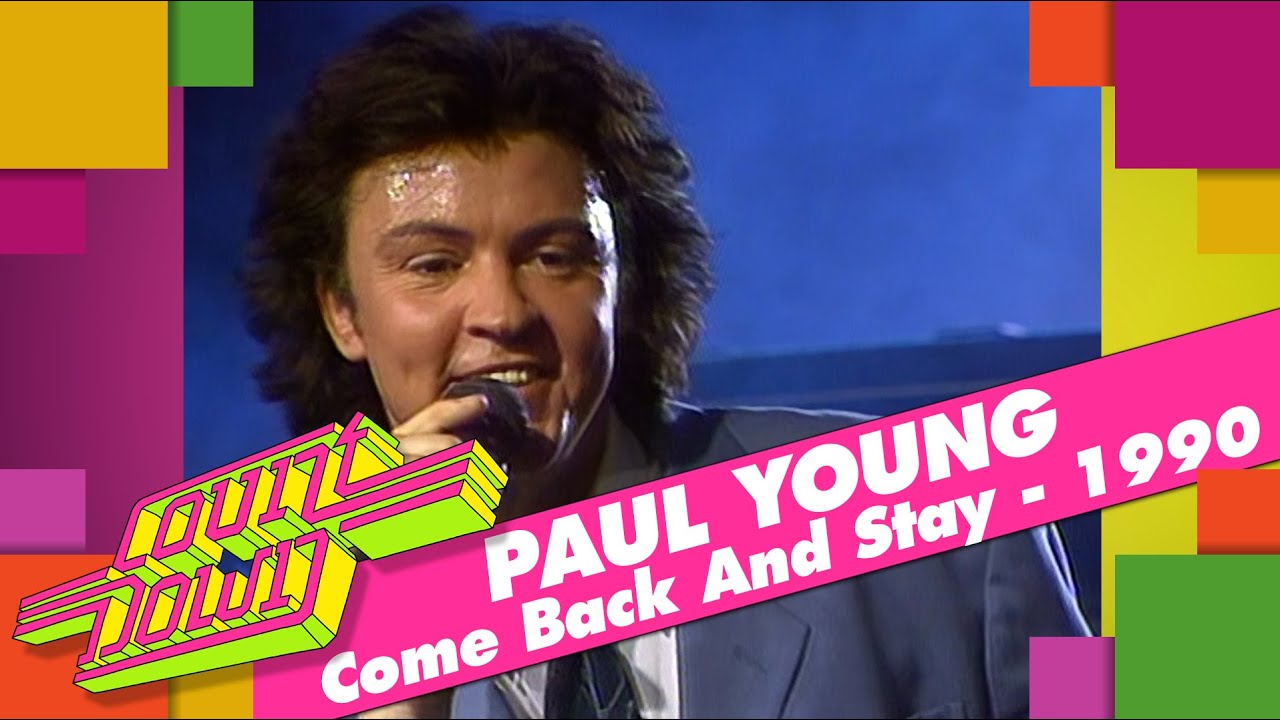 Paul Young - Come Back And Stay (Jack Lee) (Countdown, 1990)