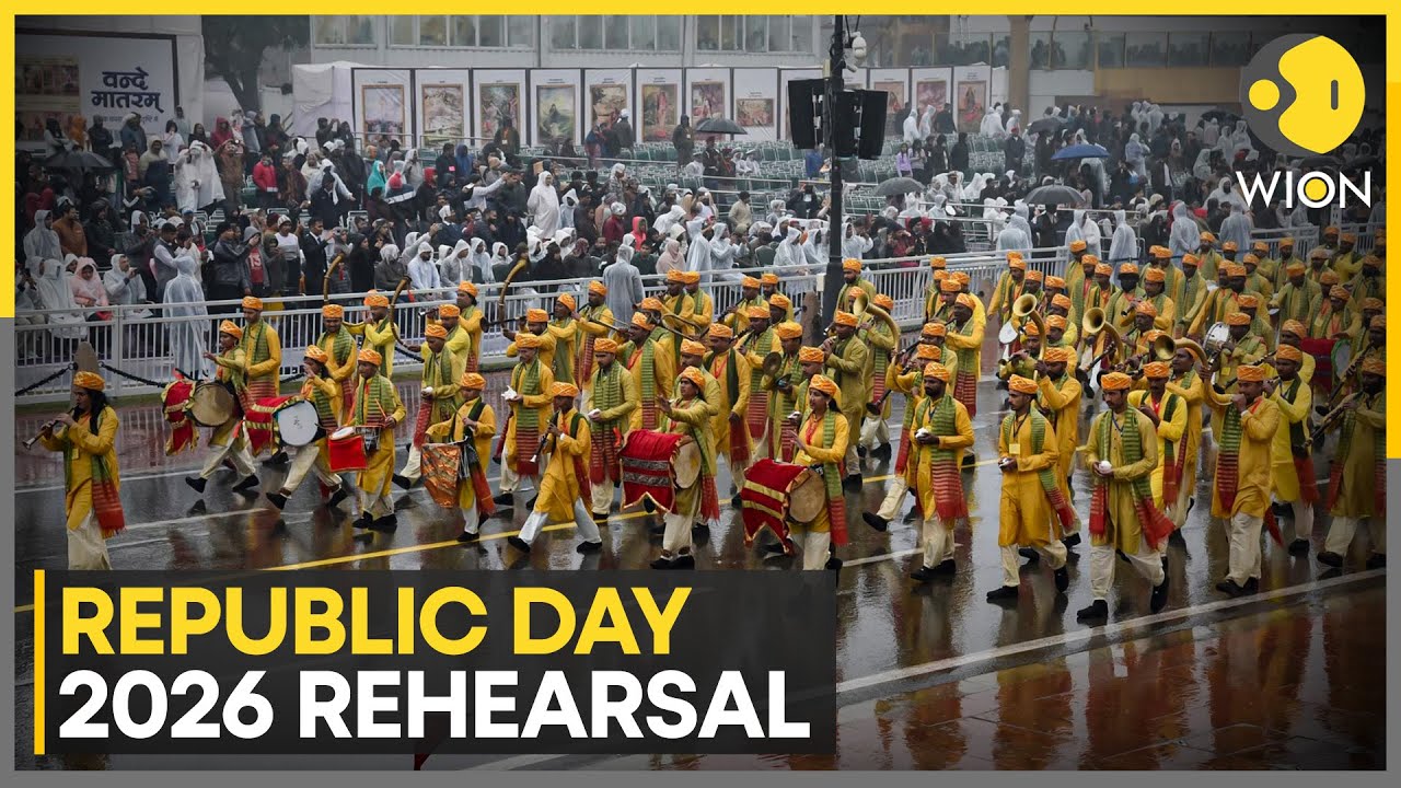 Republic Day 2026 Full Dress Rehearsal, 30 Vibrant Tableaux Roll Down Kartavya Path | WION