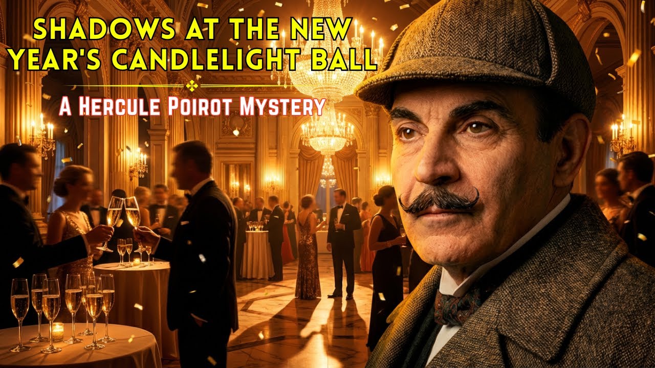 Shadows at the New Year's Candlelight Ball — A Hercule Poirot Mystery