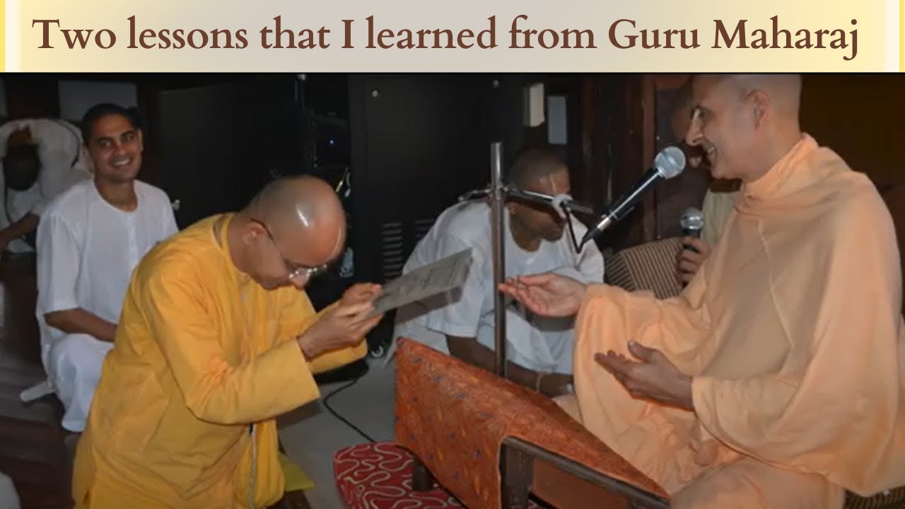 Two vital Lessons I learned from HH Radhanath Swami Maharaj | Radheshyam Das | ISKCON Abids Hyd