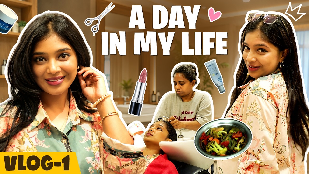 A Day in my Life ❤️ | Fresh Haircut, Selfcare & Movie Night 🍿