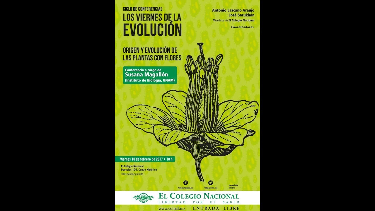 Los viernes de la evolución | 1a sesión | Origen y evolución de las plantas con flores