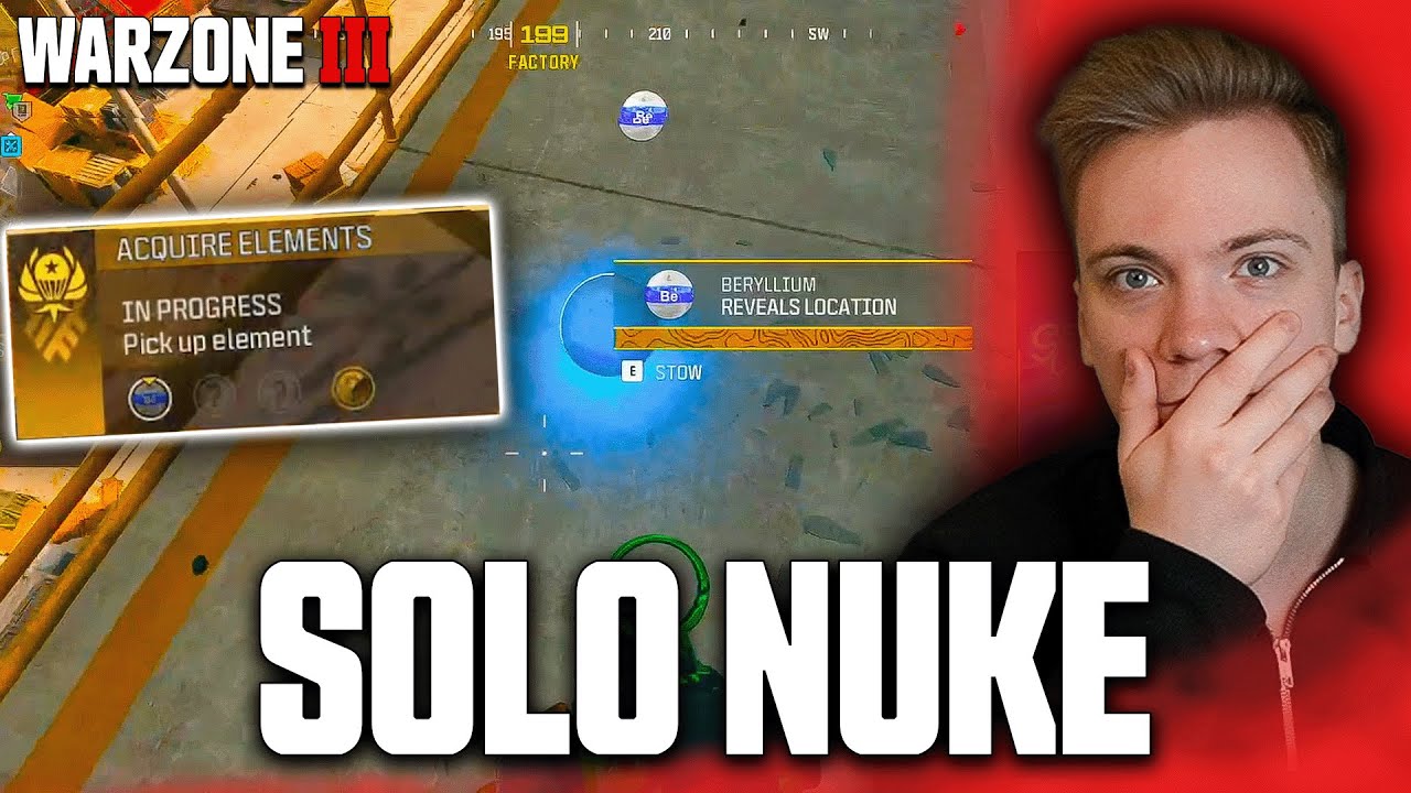 DIE UNMÖGLICHE REBIRTH ISLAND CHALLENGE - SOLO NUKE! | V1nKub